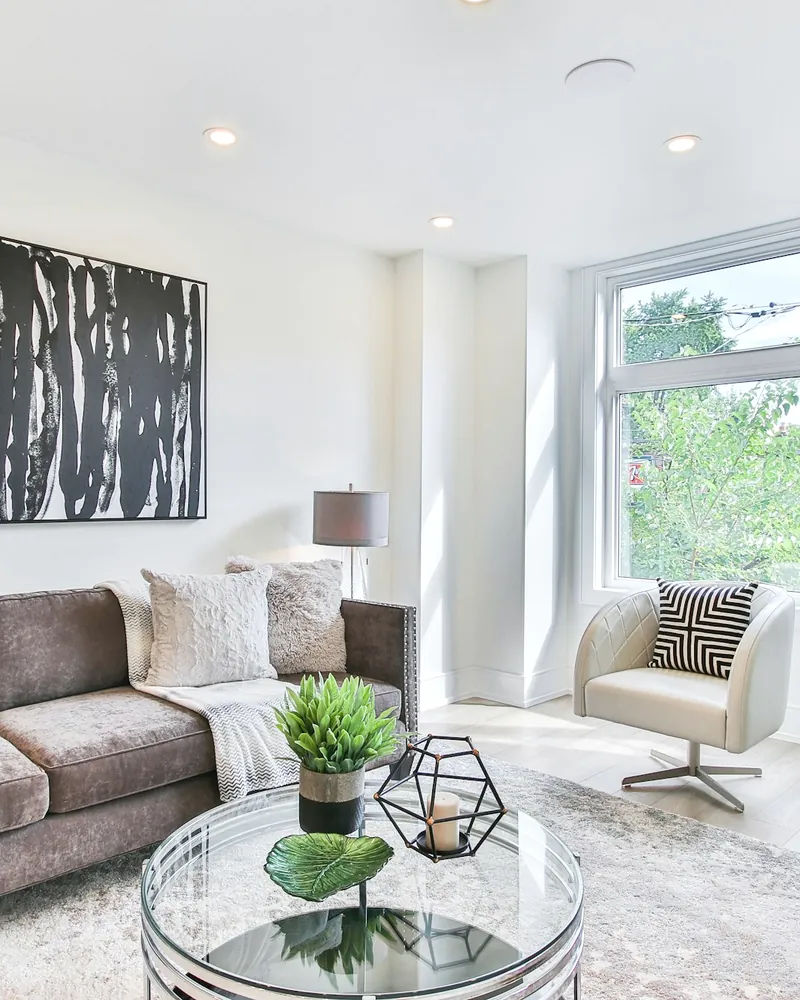 A light-filled, well-kept living space